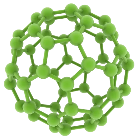 Chemdraw Green Molecule 