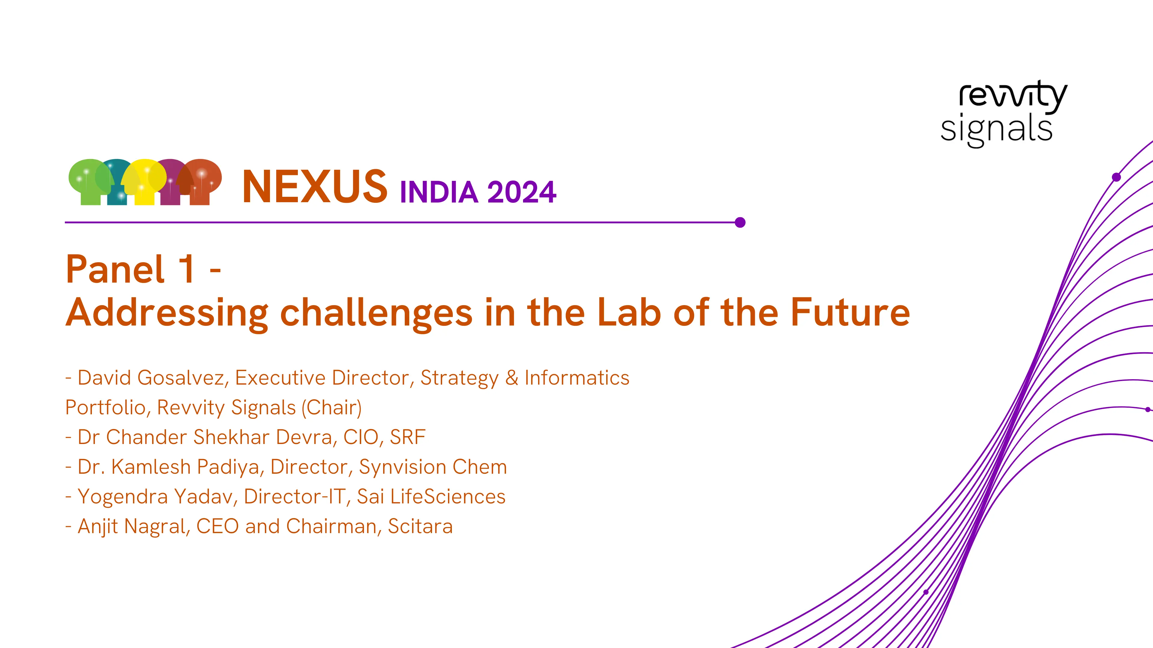 Watch Panel 1 - Addressing challenges in the Lab of the Future on Vimeo.