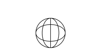Professional Services icon, a wire-frame styled globe