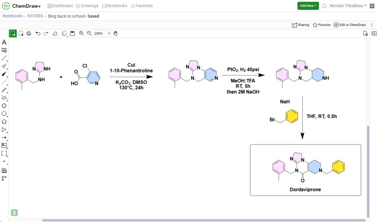 ChemDraw Infinite Canvas