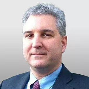 David G. headshot image over a grey background