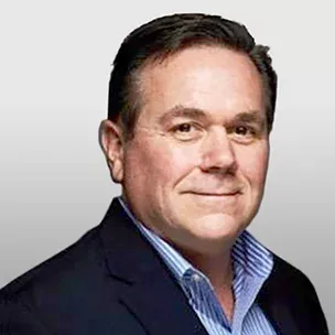 Mark R. headshot image over a grey background