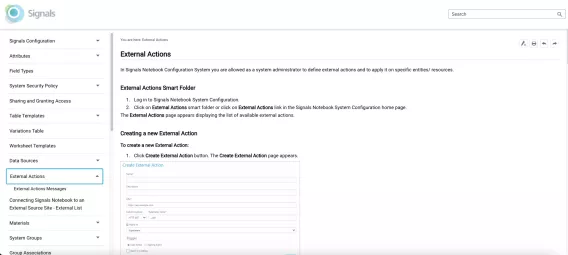 ExtAct Config