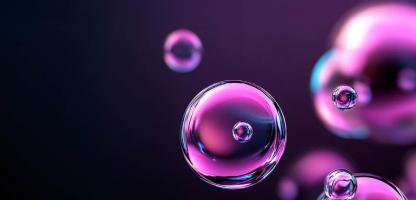 Signals One Discovery Chemistry brochure thumbnail with purple background and pink cells/bubbles