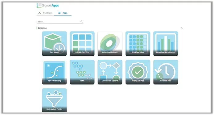 Biology Solutions comprehensive data analytics screenshot