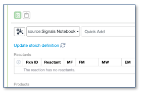 ChemDraw documents in system templates now give you the option to update table definitions