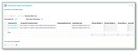 Compound Library Formulations